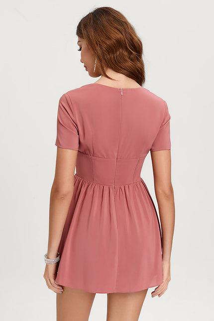 Robe Courte Pour Demoiselle D'Honneur - gallery 1