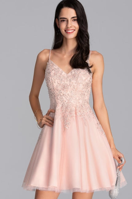 Robe De Soirée Courte Col V