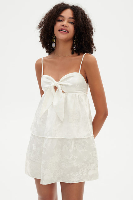 Robe Courte Empire Légère - gallery 4