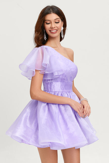Robe Courte Violet - gallery 3
