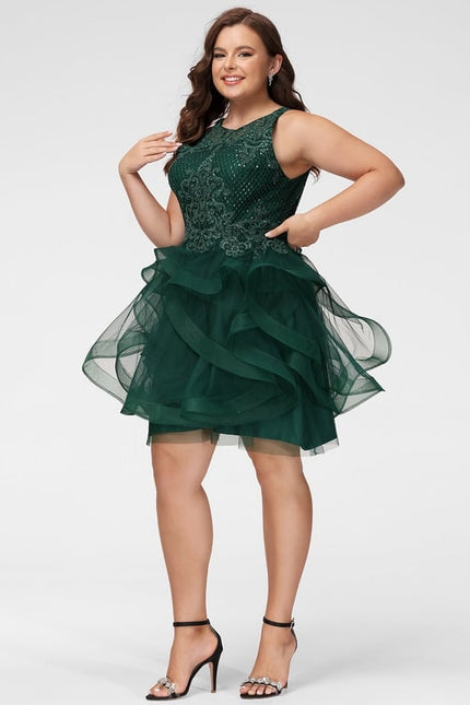 Robe Courte Festive Pailletée - gallery 9