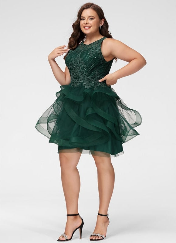 Robe Courte Festive Pailletée - gallery 9