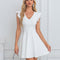 Robe Courte Dos Nu Blanche