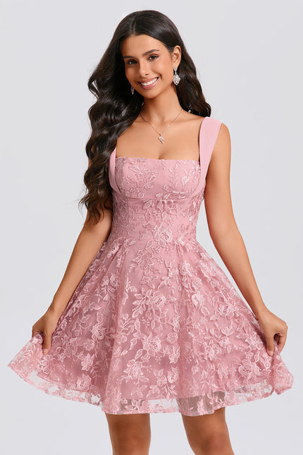 Robe Courte Avec Jupon
