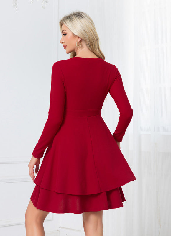 Robe Trapèze Femme Courte Style Année 60 - gallery 1