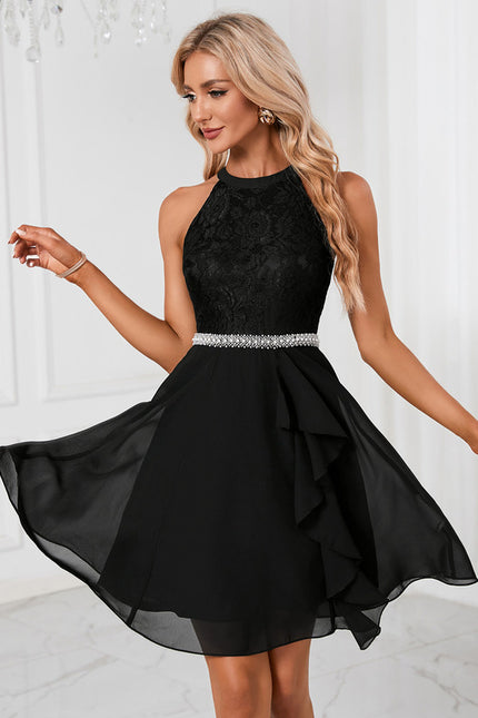 Robe Courte Dentelle Fluide - gallery 5
