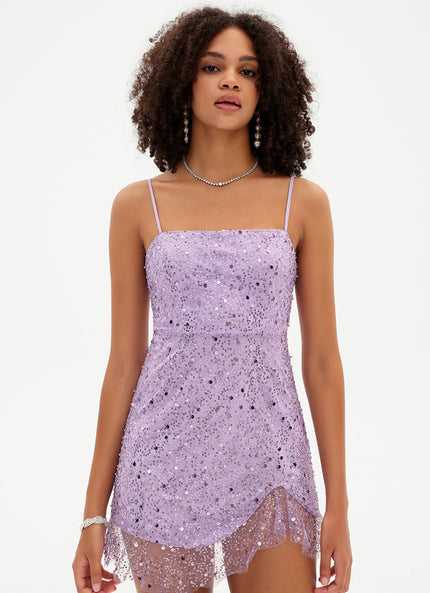 Robe Courte Éclat Vaporeux