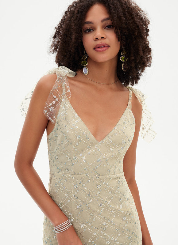 Robe De Soirée Paillette Courte - gallery 7