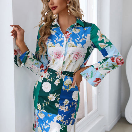 Robe Chemisier Manche Courte