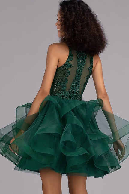 Robe Courte Festive Pailletée - gallery 5