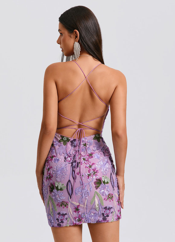 Robe Courte Fleurie Mariage - gallery 2
