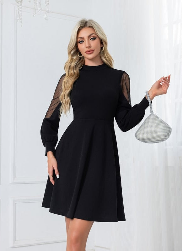 Robe De Soirée Noir Courte - gallery 4