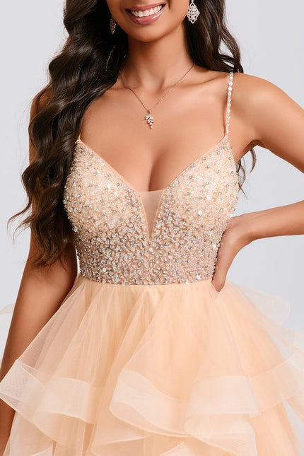 Robe Courte Décolleté Plongeant - gallery 3