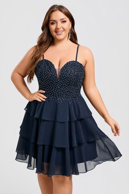 Robe Courte Festive À Paillettes - gallery 9