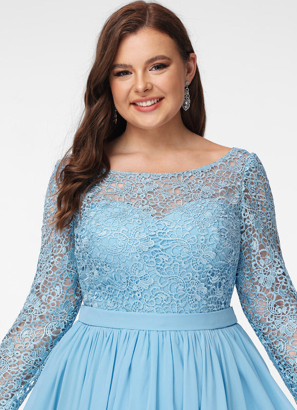 Robe De Soirée Courte Dentelle - gallery 9