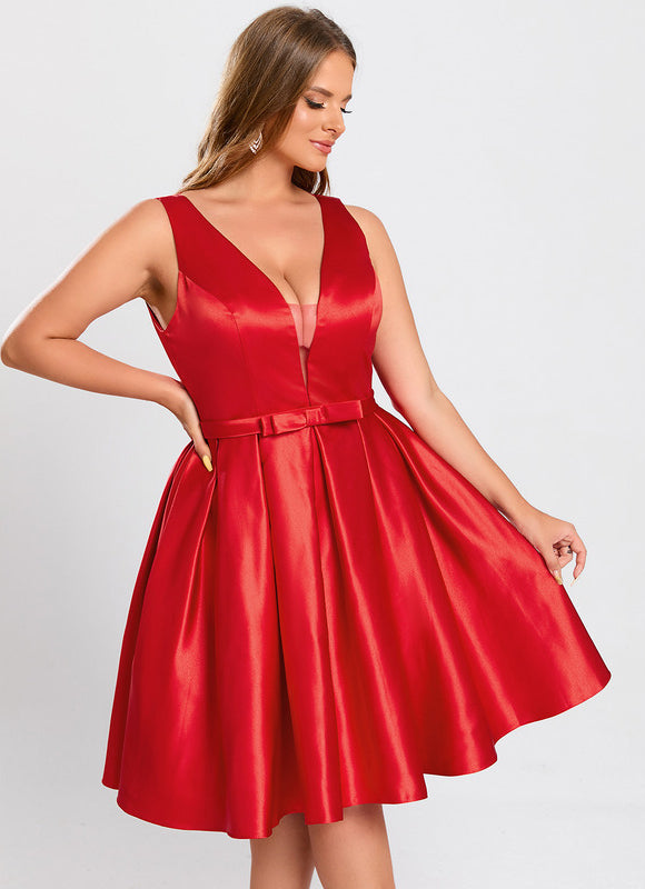 Robe Courte Col V - gallery 5