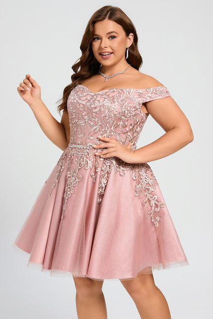 Robe Courte Tulle Perlée - gallery 9