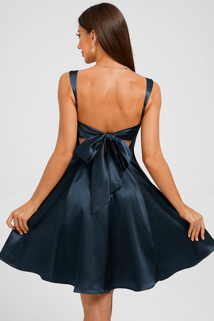 Robe Trapèze Courte Mariage - gallery 1