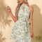 Robe Courte Imprimé Floral