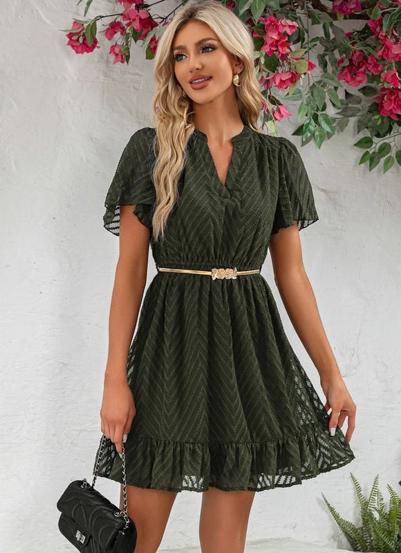 Robe Courte Trapèze Chic - gallery 7