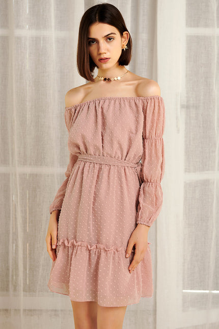 Robe Courte Volantée Douce - gallery 3