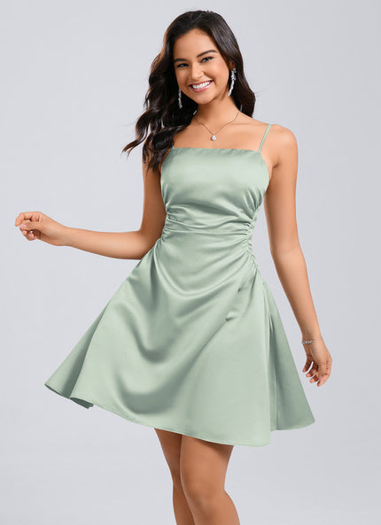 Robe Soie Courte