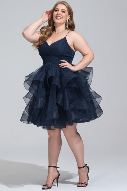 Robe Bleu Roi Courte - gallery 6