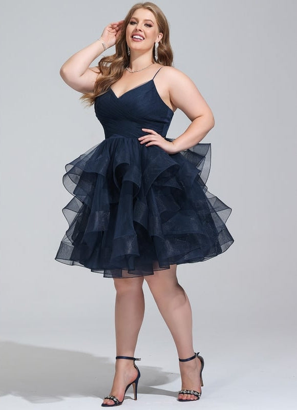 Robe Bleu Roi Courte - gallery 6